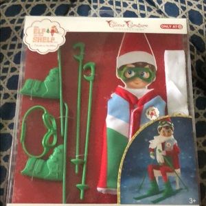 Elf on shelf ski outfit